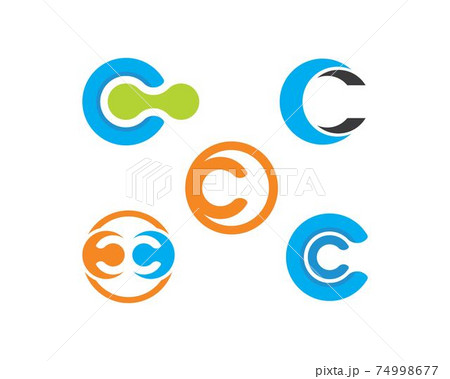 c Letter Logo Business Template Vector 74998677