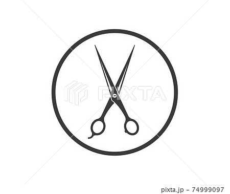 scissor icon logo vector illustration scissor icon logo vector illustration 74999097