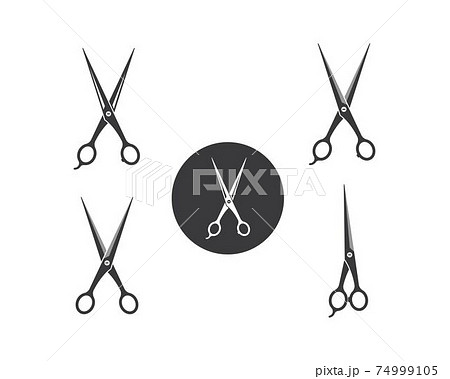 scissor icon logo vector illustration scissor icon logo vector illustration 74999105
