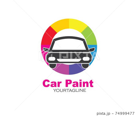 car paint logo icon illustration vector car paint logo icon illustration vector 74999477