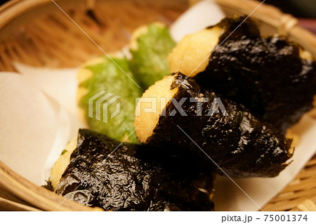 大和芋の磯部揚げ 大和芋の磯部揚げ 75001374