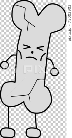 Bone character (tattered) in the story of dietary education and osteoporosis 75002902