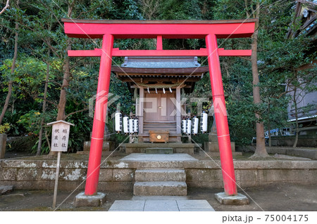 神奈川県藤沢市 稲荷社・秋葉社（江島神社の境内社） 75004175