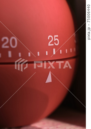 Close Up Of A Kitchen Egg Timer Close Up Of A Kitchen Egg Timer 75006440