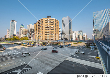 愛知県　名古屋都市風景 75008155