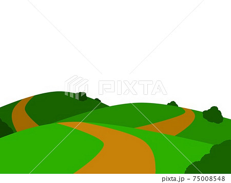 山道のイラスト素材