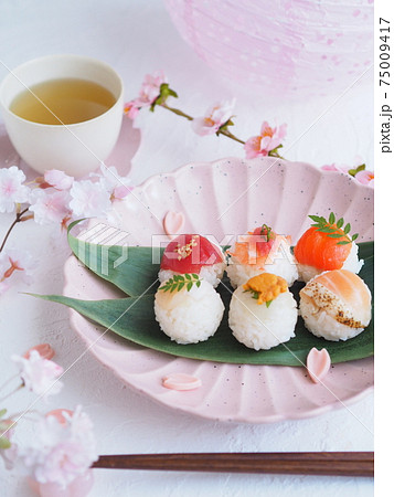 和食 かわいい手毬寿司 和食 かわいい手毬寿司 75009417