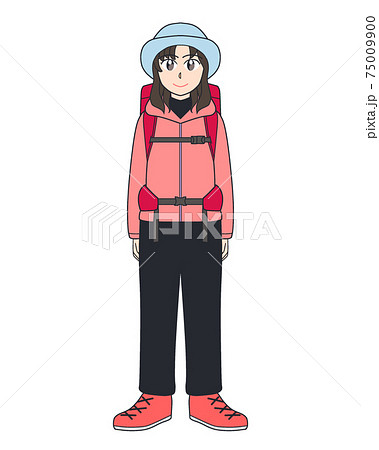 登山女性 75009900