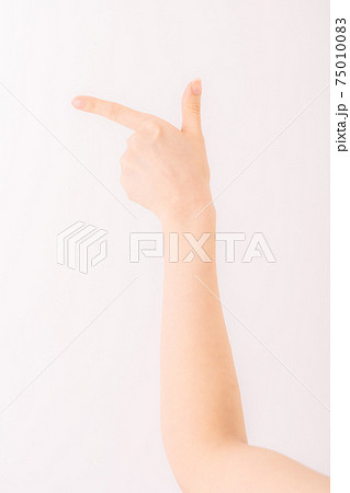 手　ジェスチャー  75010083