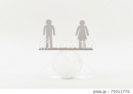 Zero Discrimination Day. Gender equality concept. 75011770