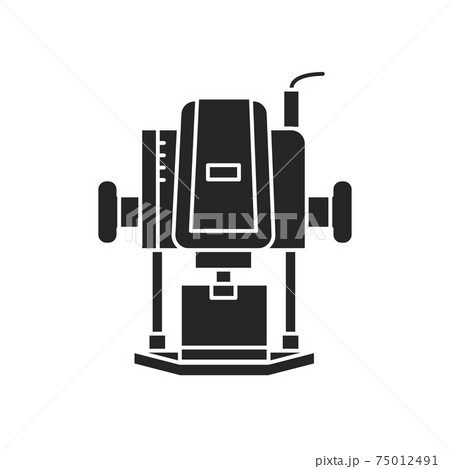 Electric router color line icon. Pictogram for web page, mobile app, promo. 75012491