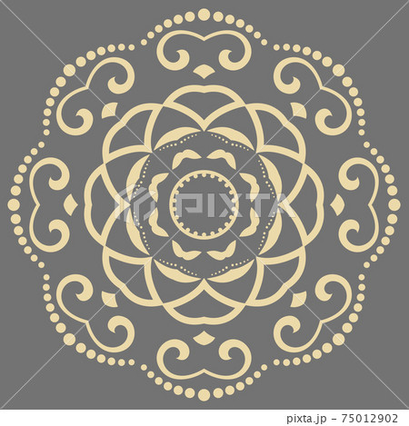 Oriental Abstract Pattern 75012902