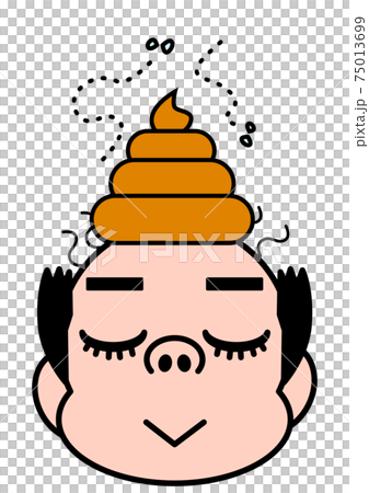 Bald, deformed, poop, shit, feces, makiguso, stool, toilet, toilet, smell, dirty, 75013699