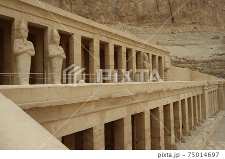 エジプトの遺跡、ハトシェプスト女王葬祭殿(Mortuary Temple of Hatshepsut 75014697