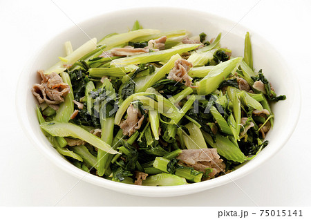 セロリと豚肉の炒め物 セロリと豚肉の炒め物 75015141