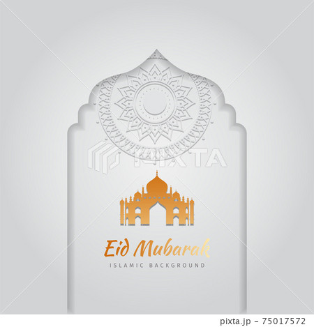 Eid mubarak Islamic background template 75017572