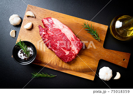 fresh raw beef steak fresh raw beef steak 75018359