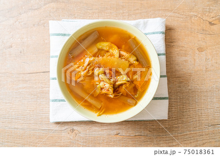Mixed Vegetable Sour Soup 75018361