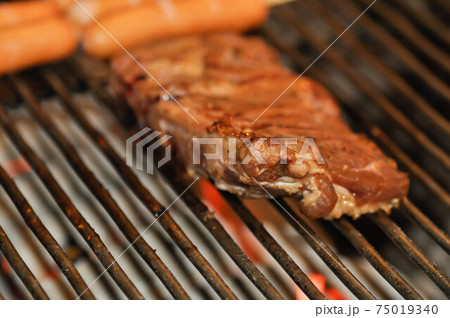 grilled pork, pork rib or grilled pork rib grilled pork, pork rib or grilled pork rib 75019340