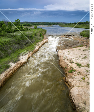Norden Chute on Niobrara River, Nebraska Norden Chute on Niobrara River, Nebraska 75021511