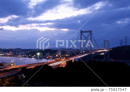 関門橋　和布刈第二展望台 75027547