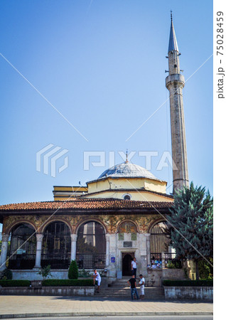 アルバニアの首都ティラナのエテム・ベイ・モスク アルバニアの首都ティラナのエテム・ベイ・モスク 75028459