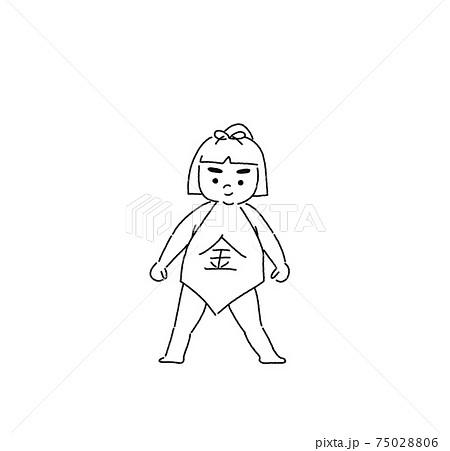 金太郎のイラスト素材 75028806 Pixta