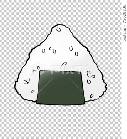 rice ball - Stock Illustration [75029836] - PIXTA