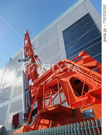 国立科学博物館のラムダロケット 75033030