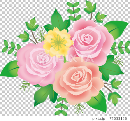 バラの花束 75033126