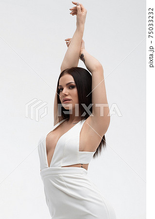 Woman in sexy dress Outlet