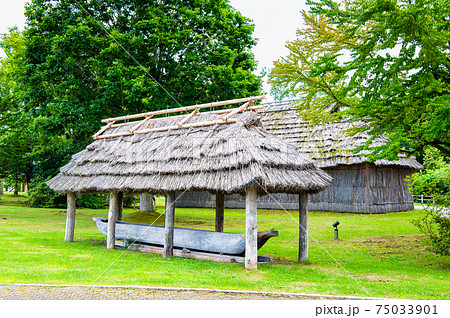 北海道平取町 二風谷コタン 北海道平取町 二風谷コタン 75033901