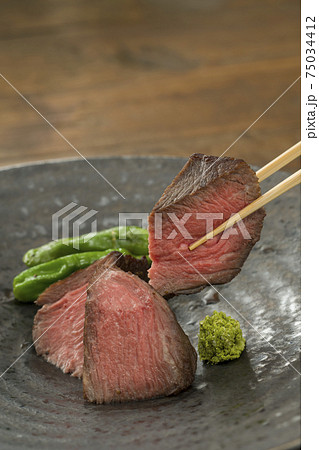 黒毛和牛ももステーキ 黒毛和牛ももステーキ 75034412