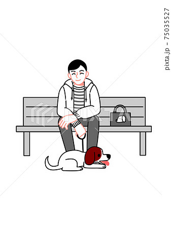 犬の散歩1 犬の散歩1 75035527