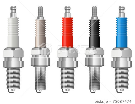 Spark plug vector design illustration isolated on white background 75037474