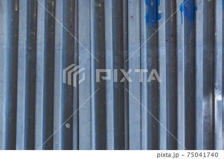 Washed out aged metal steel plate wall flat texture background roof garage door construction concept from Sofia, Bulgaria, Eastern Europe Washed out aged metal steel plate wall flat texture background roof garage door construction concept from Sofia, Bulgaria, Eastern Europe 75041740