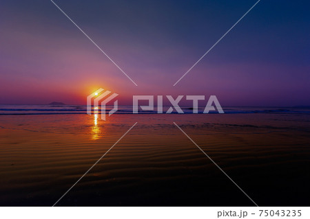 Thailand, Cloud - Sky, Cloudscape, Beach, Dusk 75043235
