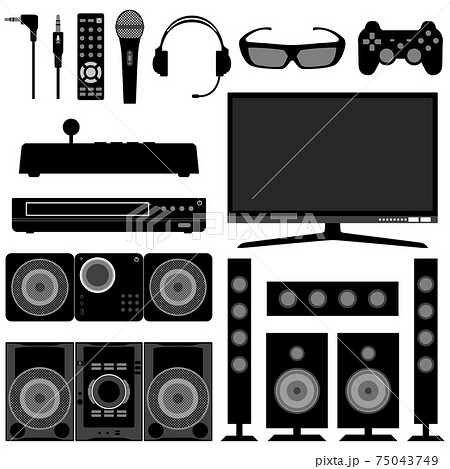 Radio Television System Electronic Appliances.  75043749