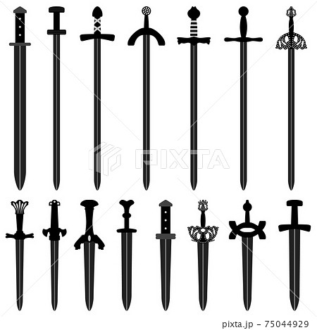 Sword Ancient Weapon Design.  75044929