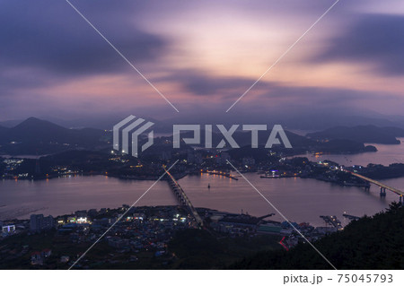 統営市 慶南 韓国 75045793