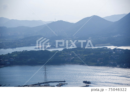 山 風景 海 75046322