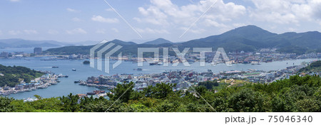 風景 海 都市 75046340