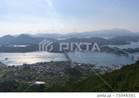 風景 海 都市 75046381