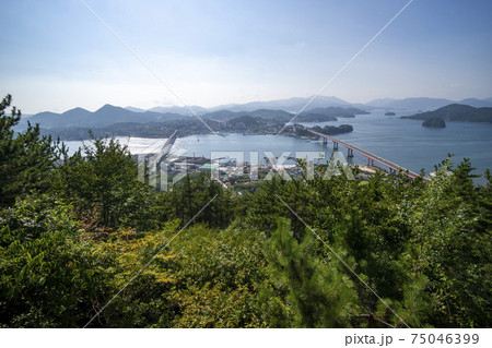 山 風景 海 75046399