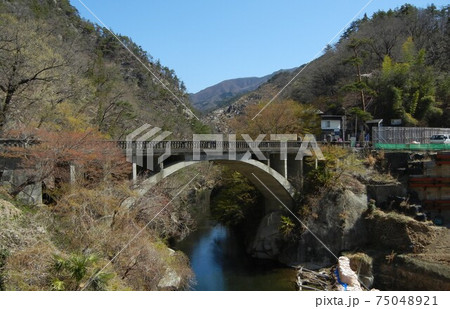 日本の川景色:日本有数の渓谷美を誇る秩父多摩甲斐国立公園の昇仙峡と荒川 日本の川景色:日本有数の渓谷美を誇る秩父多摩甲斐国立公園の昇仙峡と荒川 75048921