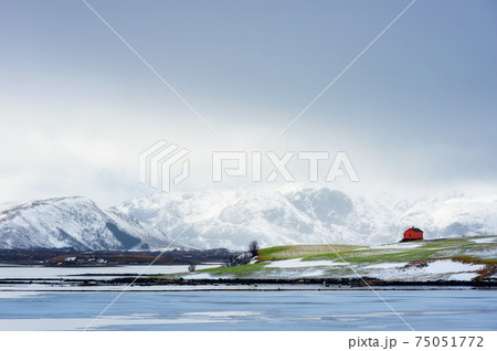 Winter in Norway. 75051772