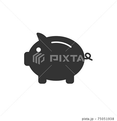 Bank, finance, money, pig, saving icon. Vector...のイラスト素材 [75051938] - PIXTA