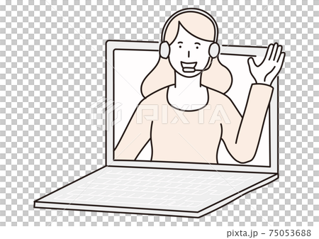 跳出PC的女人 75053688