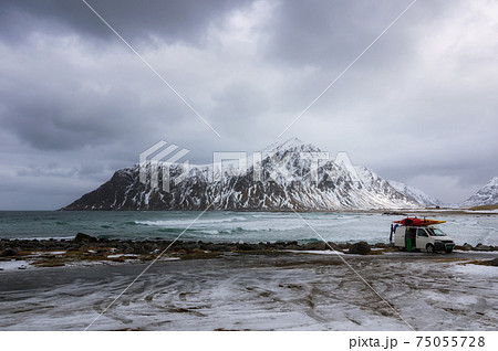 Winter in Norway. Winter in Norway. 75055728