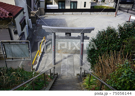 駒岡八幡神社 鳥居 駒岡八幡神社 鳥居 75056144